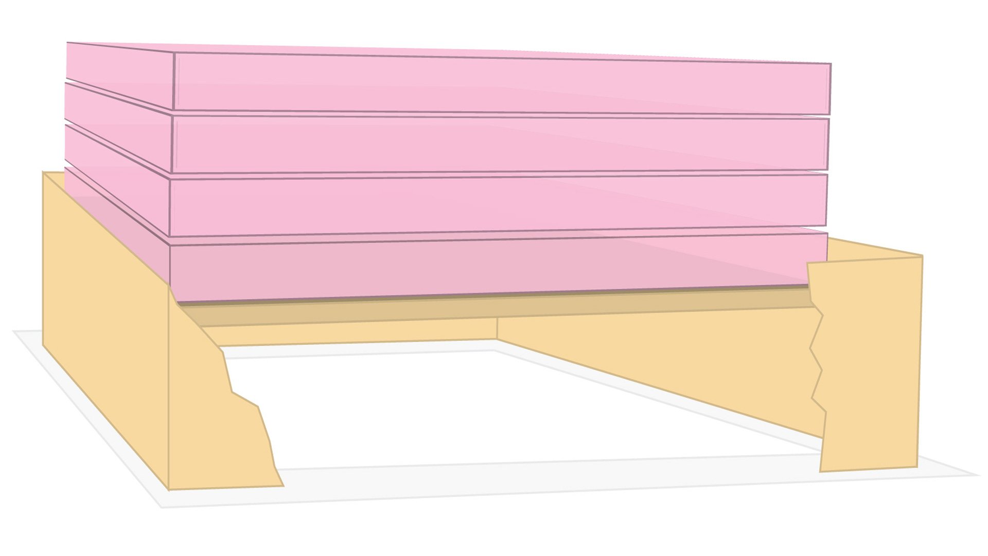 Insulating attic hatch panel