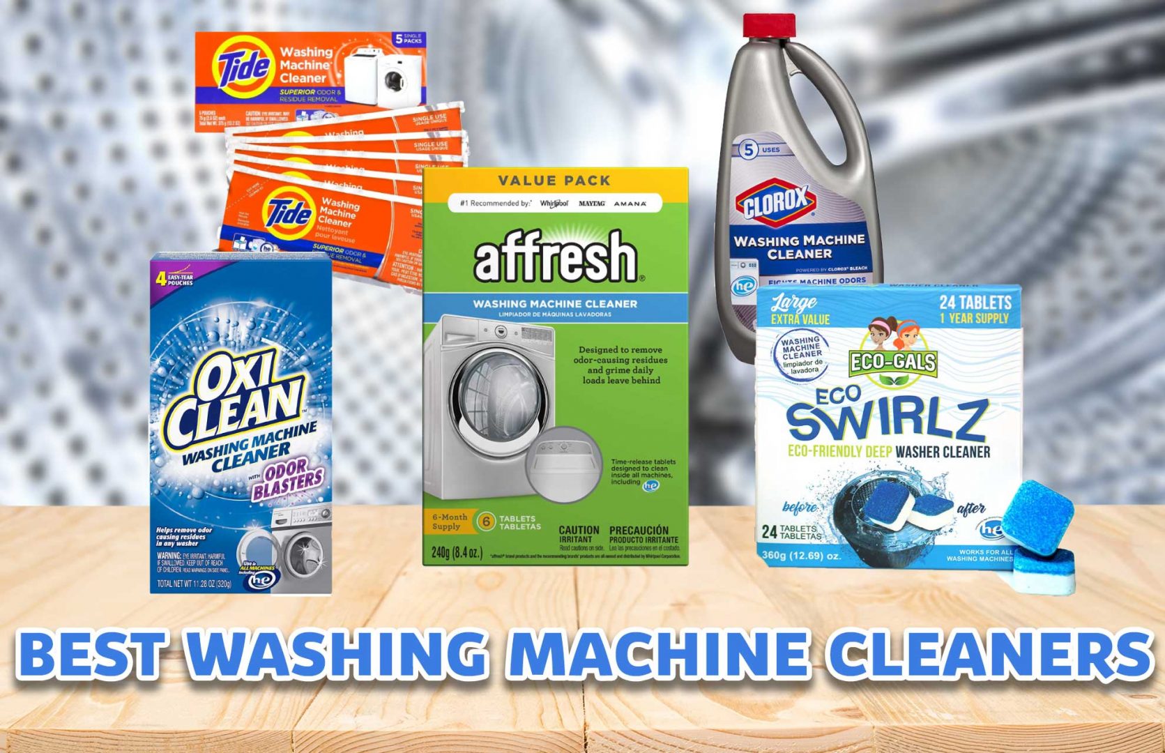 Best Washing Machine Cleaner For Odor, Mold, And Grease (Updated In